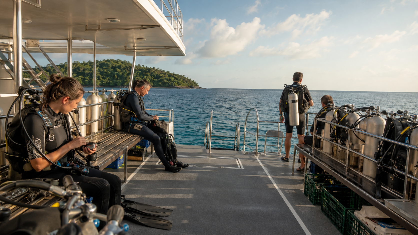 pierwszy liveaboard